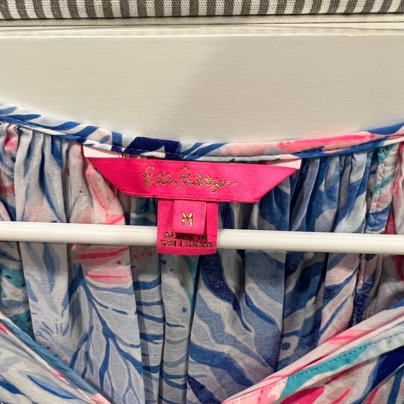 Lilly Pulitzer Ruffle Top - Picture 3 of 3
